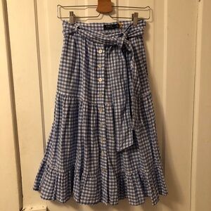 Ralph Lauren gingham skirt